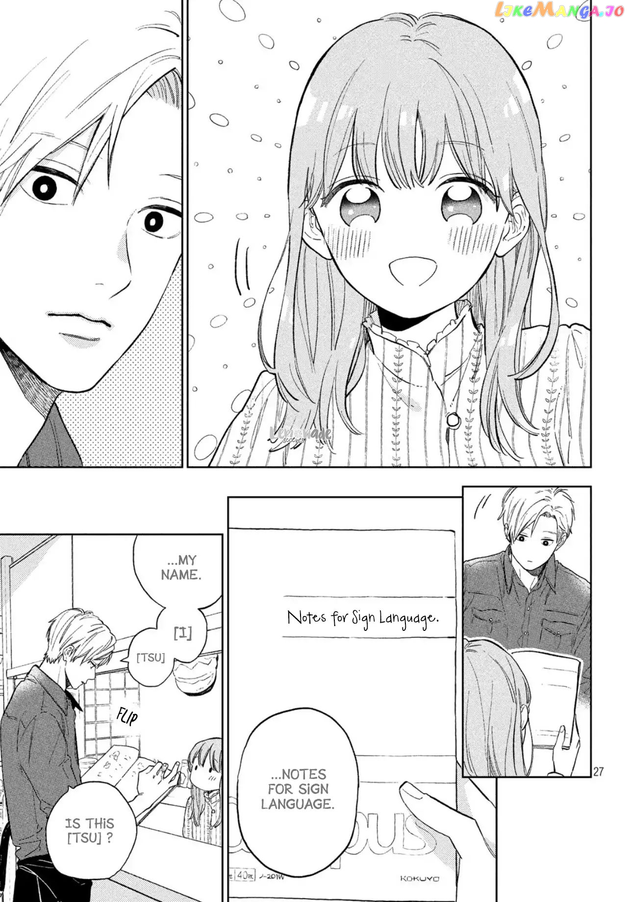 A Sign of Affection, Chapter 3 image 29